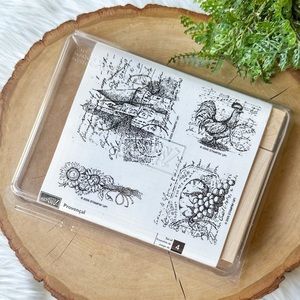 Stampin’ Up! | Provencal Stamp Set 2005 | New & Unmounted